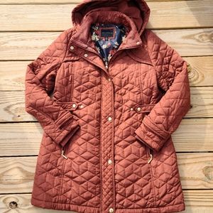 Weatherproof Quilted Coat